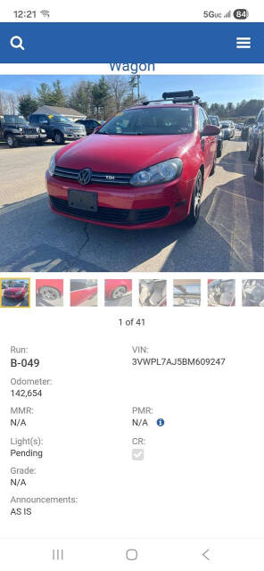 Volkswagen Jetta SportWagen 2011 3VWPL7AJ5BM609247 image Volkswagen Jetta SportWagen 2011 3VWPL7AJ5BM609247 image